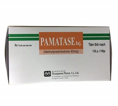 Pamatase Methylprednisolone 40mg tiêm Myungmoon Pharm (H/10lọ)