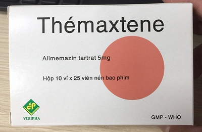 Themaxtene Alimemazin 5mg Vidipha (H/250v)