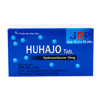 Huhajo Hydrocortisone 10mg Hàn Quốc  (H/100v) date 01/2025