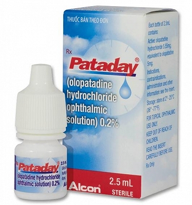 Pataday 0,2% nhỏ mắt  Alcon (Lọ/2,5ml)