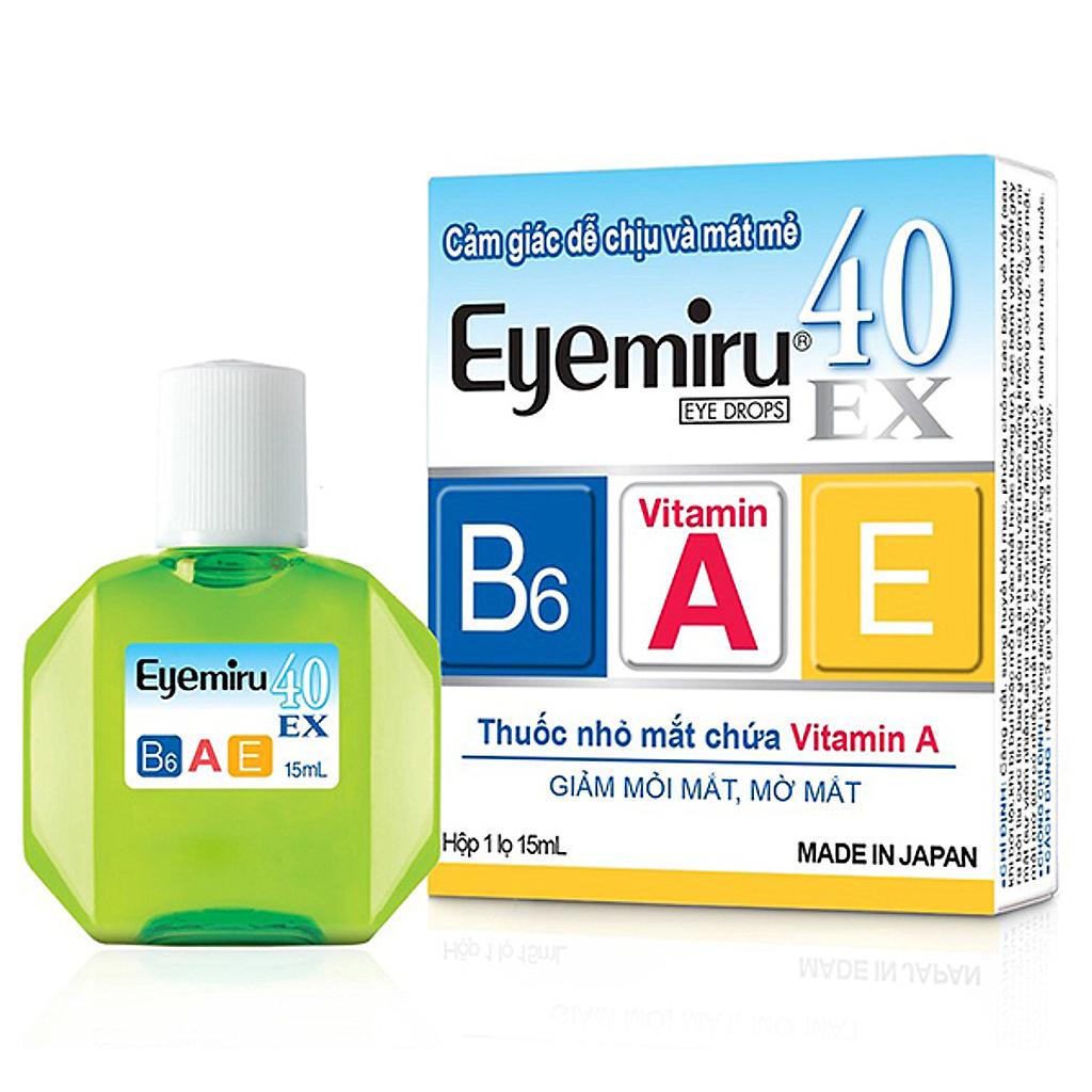 Eyemiru 40ex nhỏ mắt Nhật Bản (Lọ/15ml) 