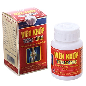 Viên Khớp Tâm Bình (Lọ/60v)