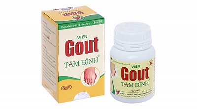 Viên Gout Tâm Bình (Lọ/60v)