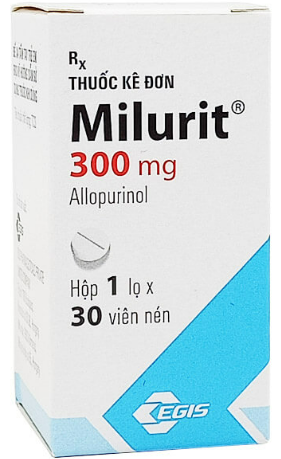Milurit Allopurinol 300mg Egis Pharma Hungary (L/30v)