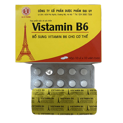 Vistamin B6 Vitamin B6 Đại Uy (H/100v)