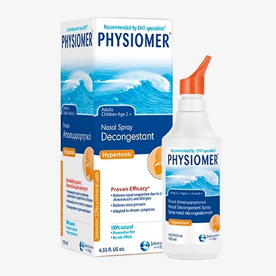 Physiomer Decongestant xịt mũi biển Pháp (Lọ/135ml)