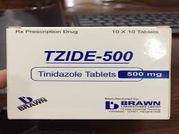 Tzide Tinidazole 500mg Brawn (H/100v)