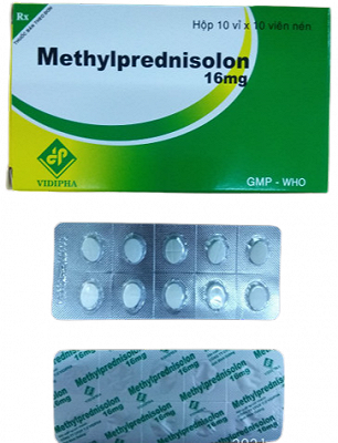 Methylprednisolon 16mg Vidipha (H/100v) date 04/2025