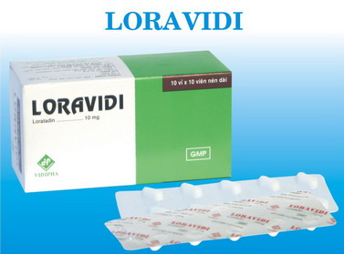 Loravidi Loratadin 10mg Vidipha (H/100v)