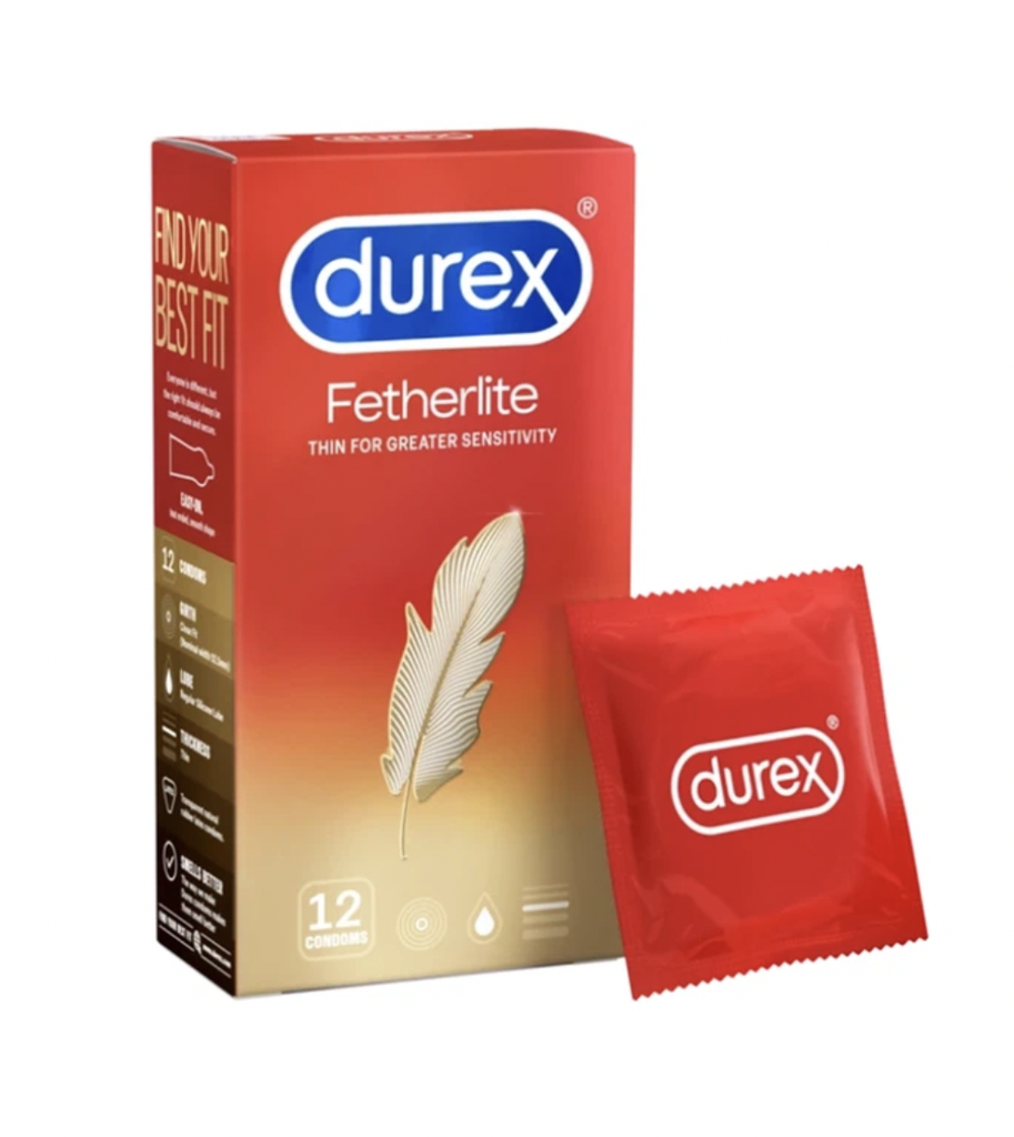 Bcs Durex Fetherlite Lông Gà Vàng (H/12 cái)