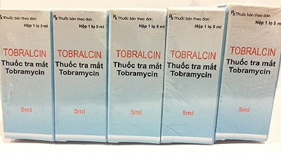 Tobralcin Tobramycin 0.3% Makcur (lọ/5ml)