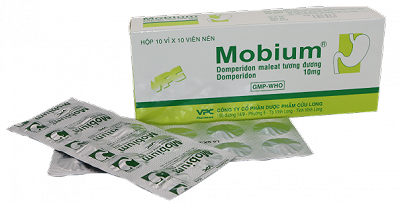 Mobium Domperidon 10mg Cửu Long (H/100v)