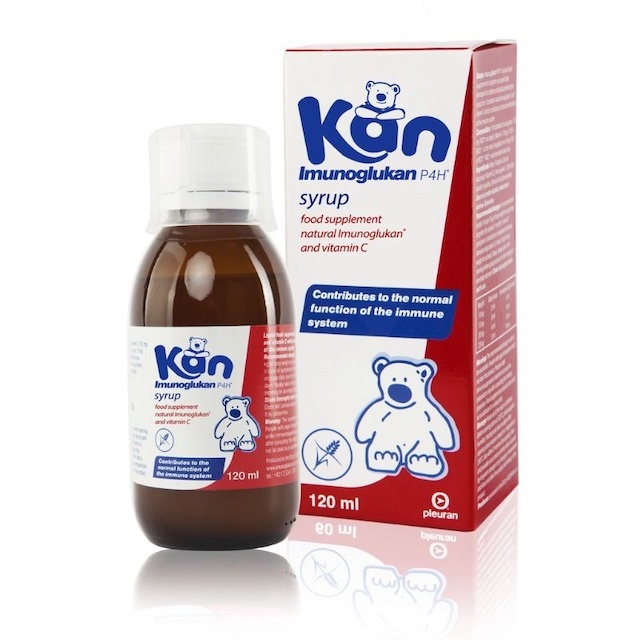 Imuno Glukan P4h Siro Pleuran (Lọ/120ml) date 10/2027