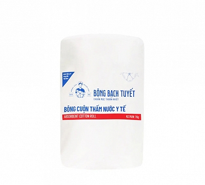 Bông 1kg Bạch Tuyết Đắt (Gói/1kg)