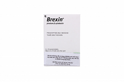 Brexin Piroxicam 20mg Chiesi Pharm (H/20v) Date 05/2025