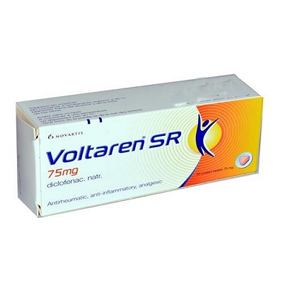 Voltaren SR Diclofenac 75mg Novartis (H/100v)