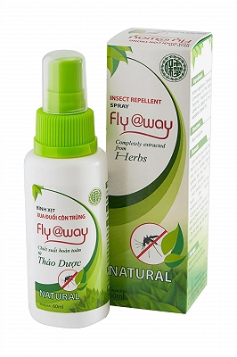 Xịt Xua Đuổi Côn Trùng Flyaway Bảo Linh (Lọ/60ml)