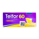 [T01102]  Telfor Fexofenadin 60mg DHG Hậu Giang (H/20v)