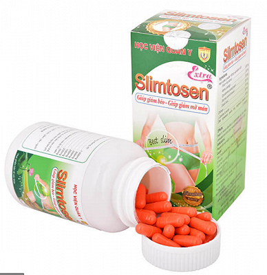 Slimtosen Extra Giảm Cân Học Viện Quân Y (Lọ/100v) 