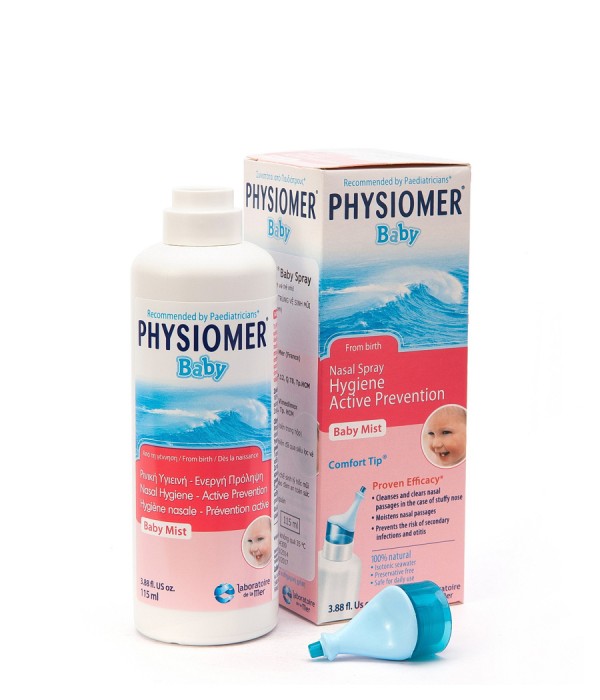 Physiomer Baby xịt muối biển Pháp (Lọ/115ml)