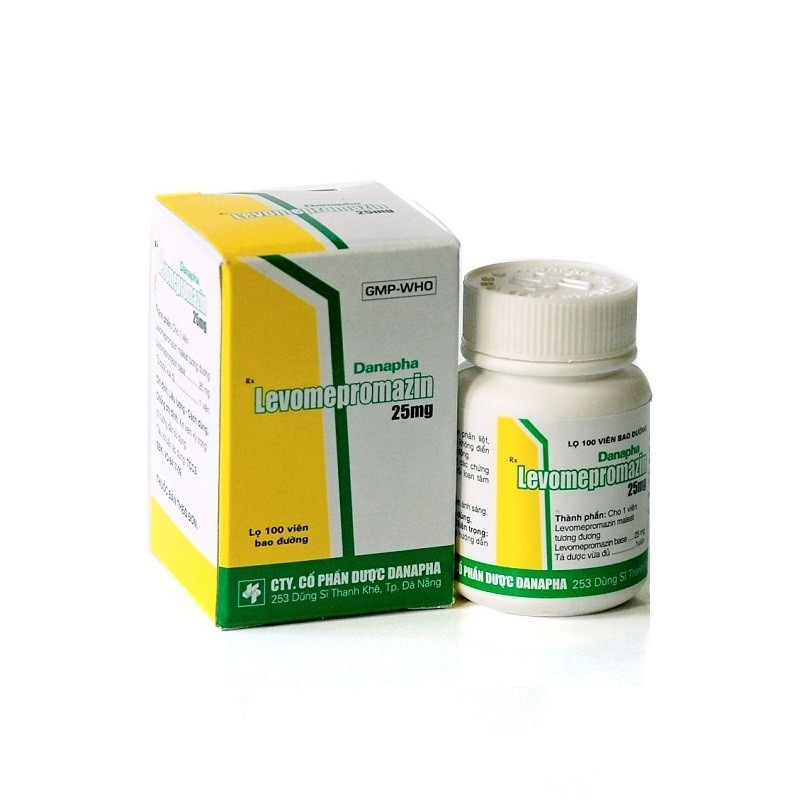 Levomepromazin 25mg Đà Nẵng (Lọ/100v)