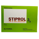 [T01138] Stiprol Glycerol 2.25g/3g Thụt TE Hà Tĩnh (H/6tuýp/3g)