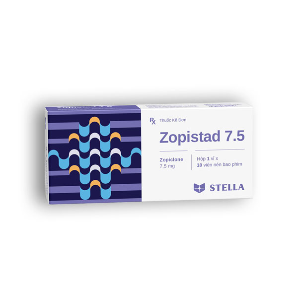  Zopistad Zopiclon 7,5mg Stella (H/10v)