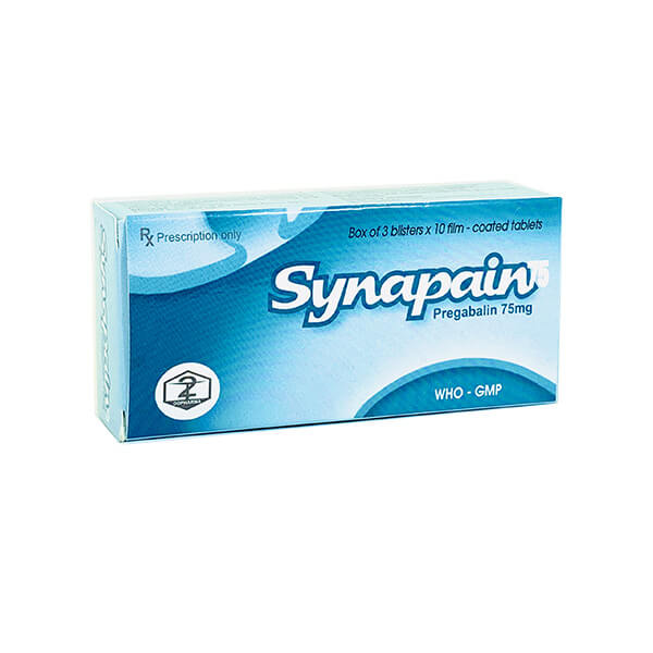 Synapain Pregabalin 75mg TW2 (H/30v)