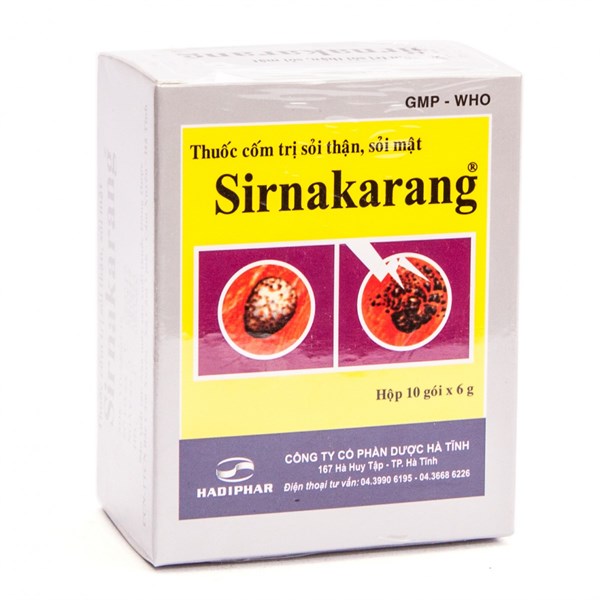 Sirnakarang Hà Tĩnh (H/10gói/6g)