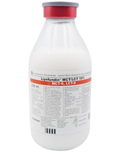 Lipofundin MCT/LCT 10% dịch truyền Braun (Chai/250ml) Date 11/2027