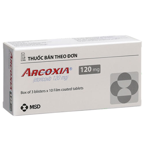 Arcoxia Etoricoxib 120mg MSD (H/30v) Date 05/2025