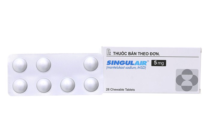 Singulair Montelukast 5mg MSD (H/28v) Date 04/2026