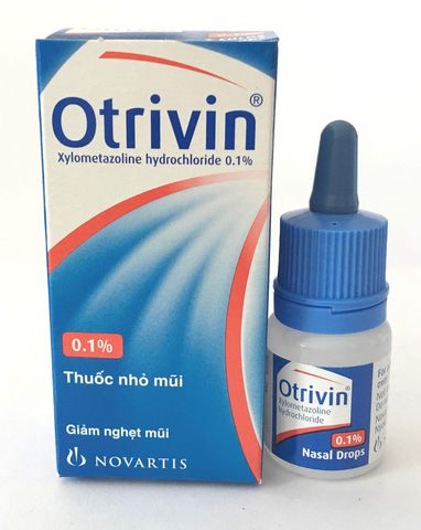 Otrivin 0.1% nhỏ mũi GSK (Lọ/10ml)