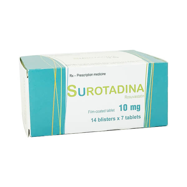 Surotadina Rosuvastatin 10mg Ba Lan (H/98v)