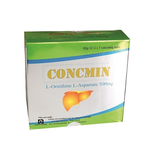 Concmin 500mg Nam Hà (H/60v) Date 11/2025