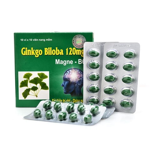 Ginkgo Biloba 120mg Magnesium B6 Thanh Hằng (H/100v)