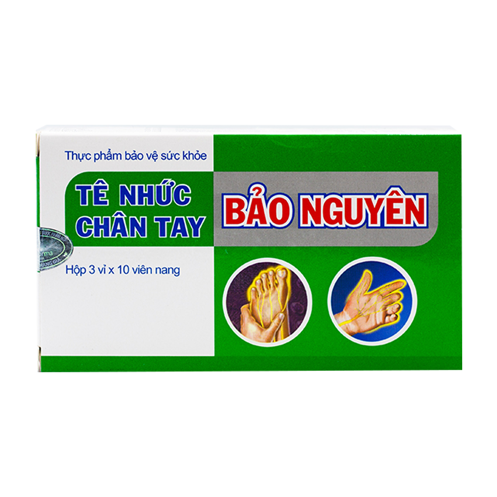 Tê Nhức Chân Tay Bảo Nguyên Hoa Sen (H/30v)