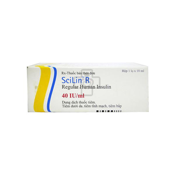 SciLin R 40IU/ml lọ 10ml tiêm Bioton Ba Lan (Lọ/10ml)