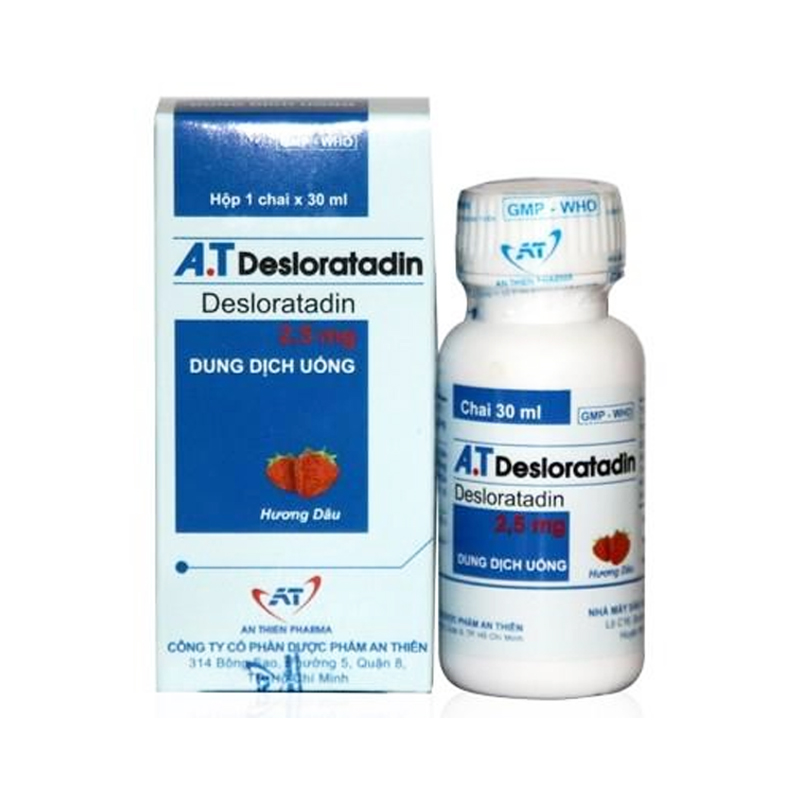 A.T Desloratadin 2.5mg An Thiên (Lọ/30ml)