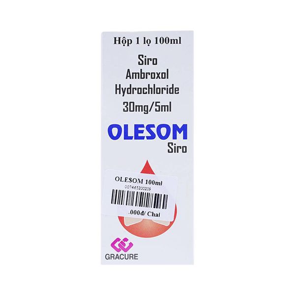 Olesom siro thường Gracure Ấn Độ (Lọ/100ml)