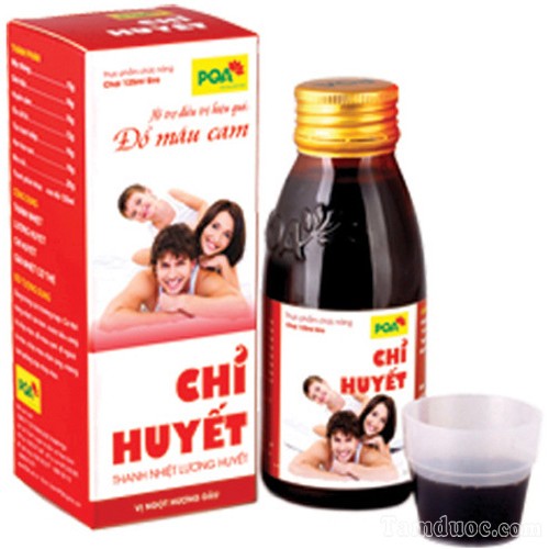 Chỉ Huyết PQA Siro (Lọ/125ml)