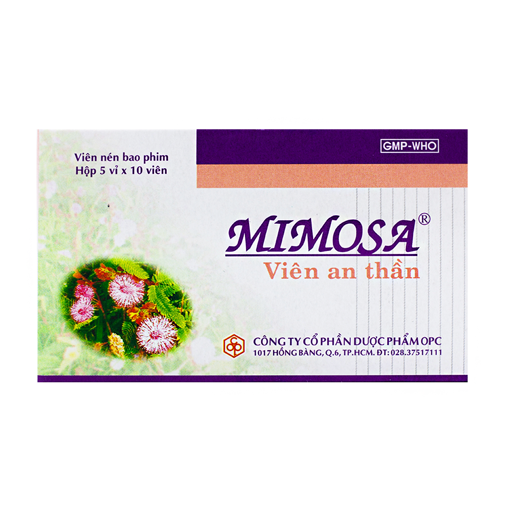 Mimosa Viên An Thần OPC (H/50v)