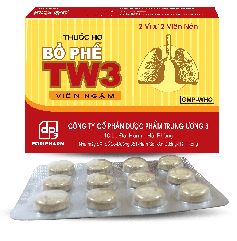 Thuốc Ho Bổ Phế TW3 (H/24v)