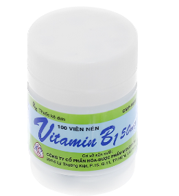 Vitamin B1 50mg Mekophar (Lọ/100v)