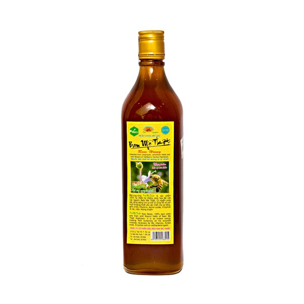 Mật Ong rừng Ban Mê Thuột Raw Honey (Chai/600ml)