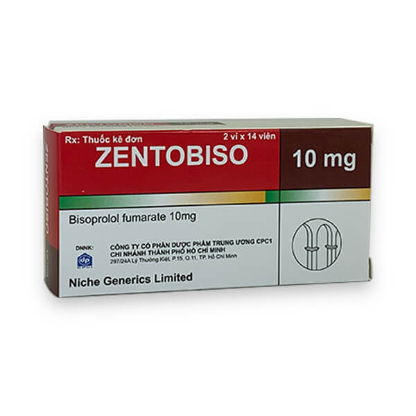 Zentobiso Bisoprolol 10mg Ireland (H/28v)