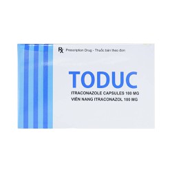 Toduc Itraconazol 100mg Ấn Độ (H/10v)