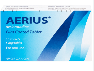 Aerius Desloratadine 5mg MSD (H/10v)