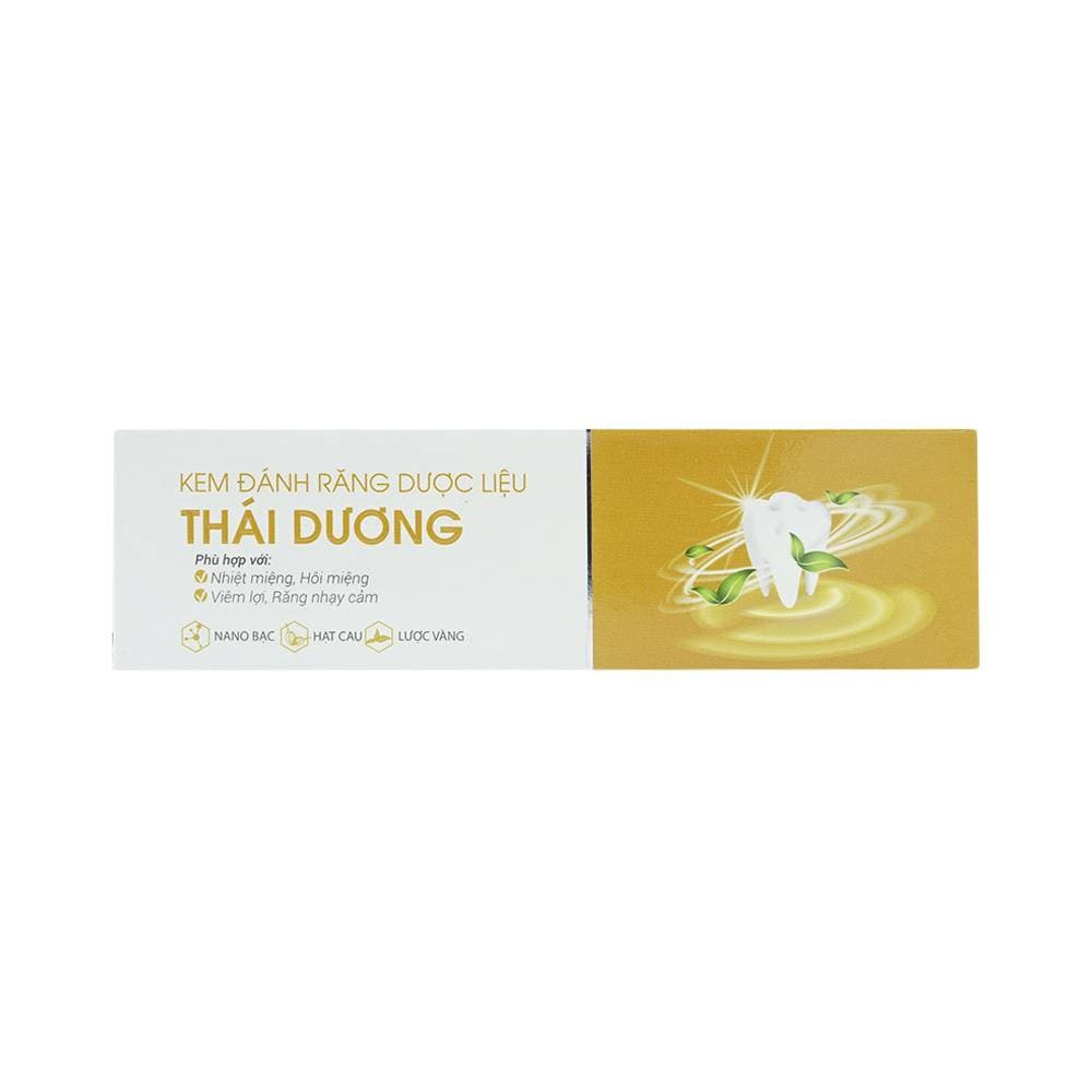 Kem Đánh Răng Dược Liệu Thái Dương (Tuýp/100g)