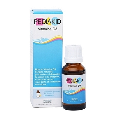 Pediakid Vitamin D3 Pháp (Lọ/20ml)
